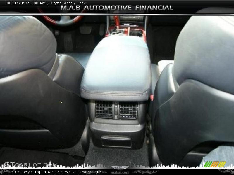 Crystal White / Black 2006 Lexus GS 300 AWD