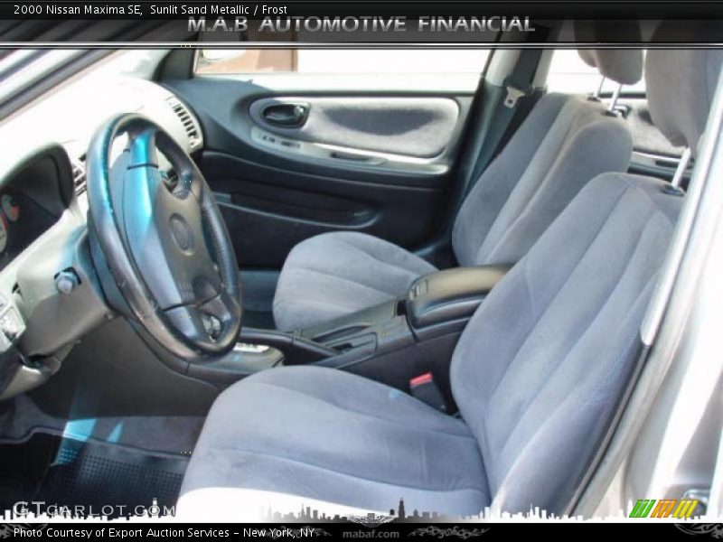 Sunlit Sand Metallic / Frost 2000 Nissan Maxima SE