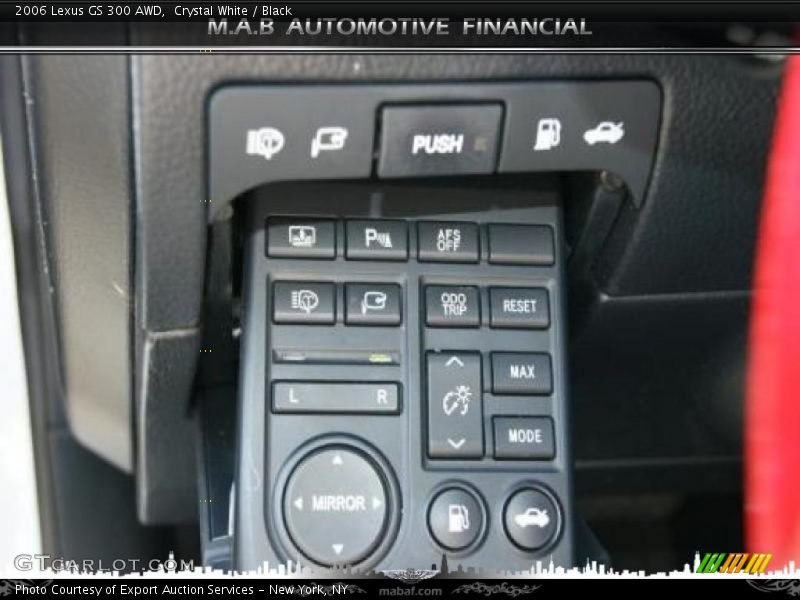 Crystal White / Black 2006 Lexus GS 300 AWD
