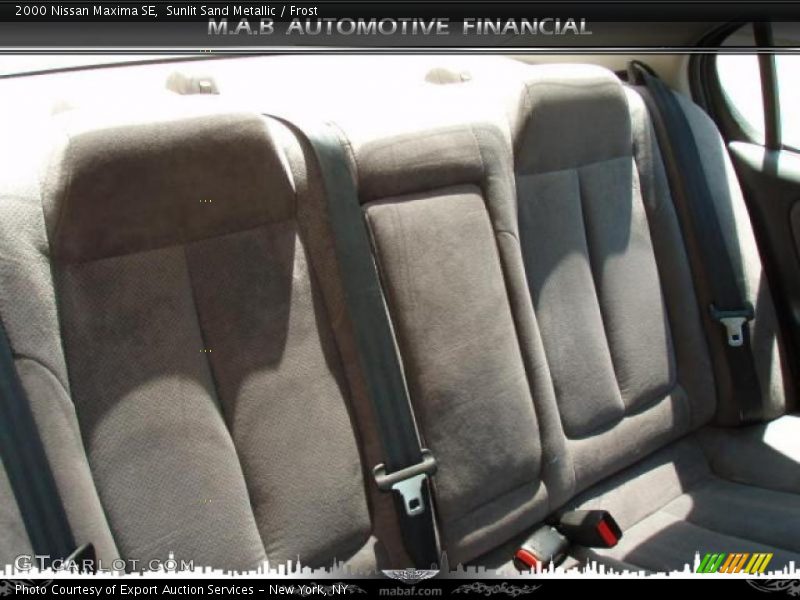 Sunlit Sand Metallic / Frost 2000 Nissan Maxima SE