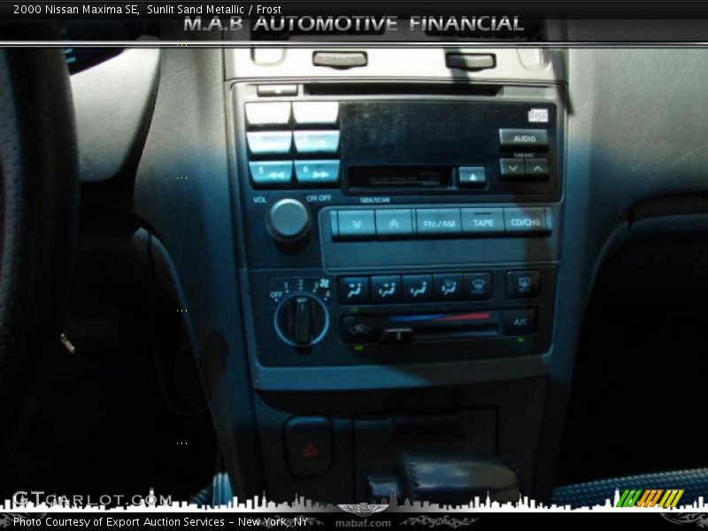 Sunlit Sand Metallic / Frost 2000 Nissan Maxima SE