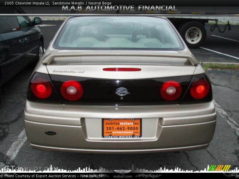 Sandstone Metallic / Neutral Beige 2005 Chevrolet Impala LS