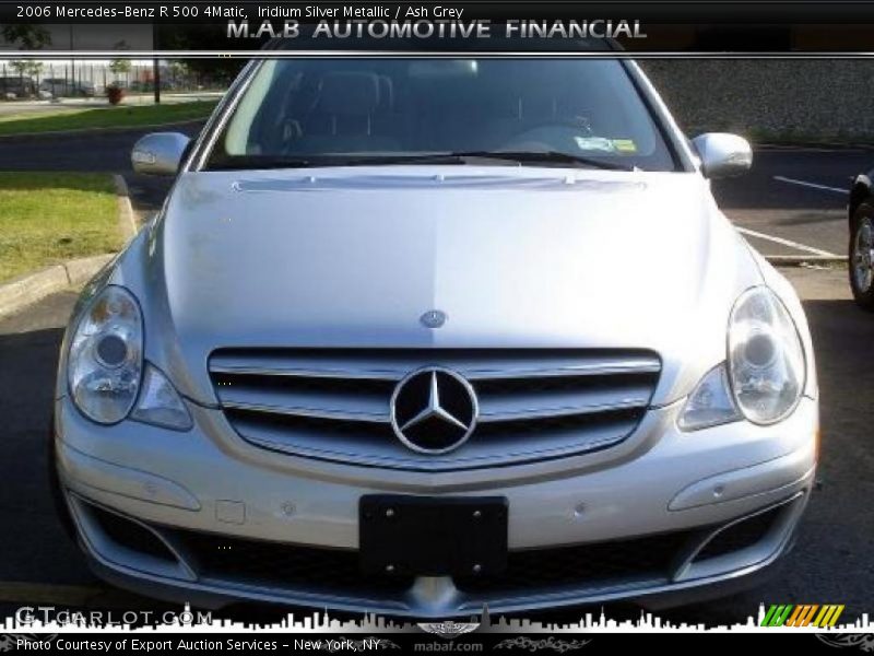 Iridium Silver Metallic / Ash Grey 2006 Mercedes-Benz R 500 4Matic