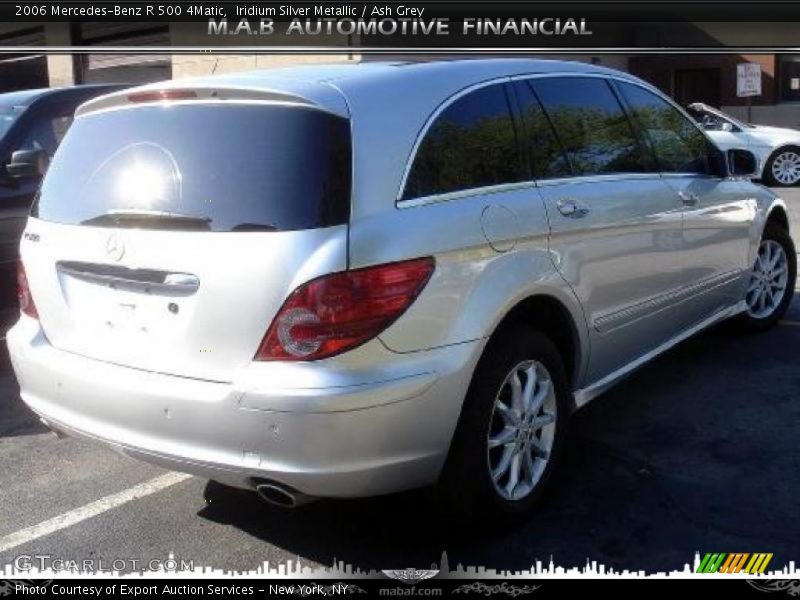 Iridium Silver Metallic / Ash Grey 2006 Mercedes-Benz R 500 4Matic