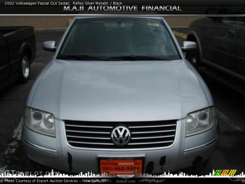 Reflex Silver Metallic / Black 2002 Volkswagen Passat GLX Sedan