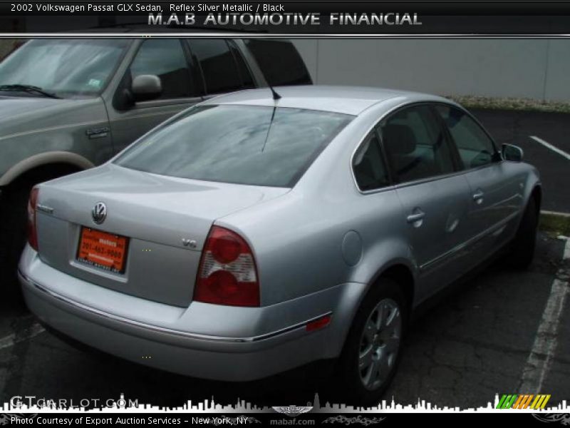 Reflex Silver Metallic / Black 2002 Volkswagen Passat GLX Sedan