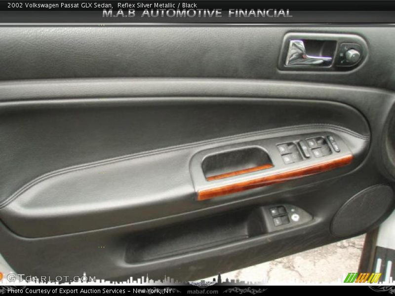 Reflex Silver Metallic / Black 2002 Volkswagen Passat GLX Sedan