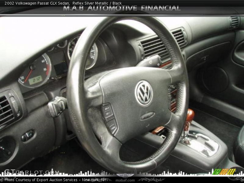 Reflex Silver Metallic / Black 2002 Volkswagen Passat GLX Sedan