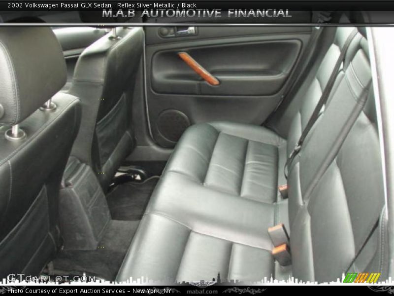 Reflex Silver Metallic / Black 2002 Volkswagen Passat GLX Sedan