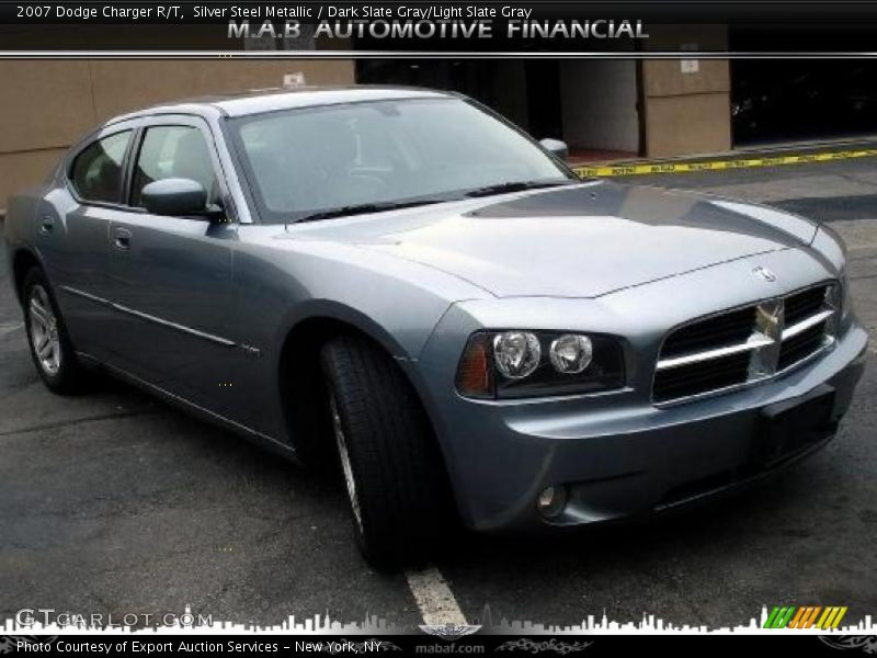 Silver Steel Metallic / Dark Slate Gray/Light Slate Gray 2007 Dodge Charger R/T