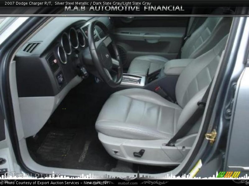 Silver Steel Metallic / Dark Slate Gray/Light Slate Gray 2007 Dodge Charger R/T