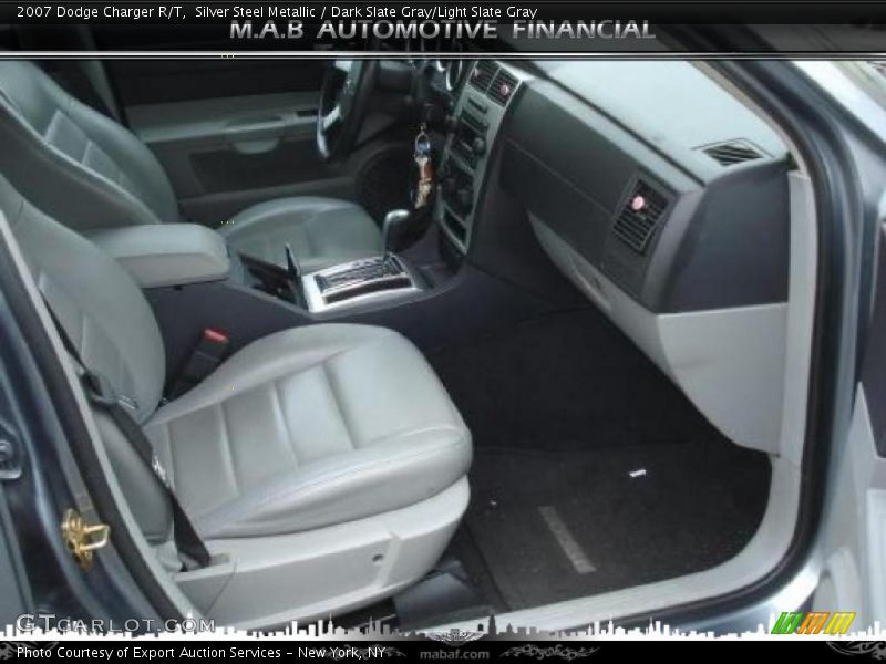 Silver Steel Metallic / Dark Slate Gray/Light Slate Gray 2007 Dodge Charger R/T