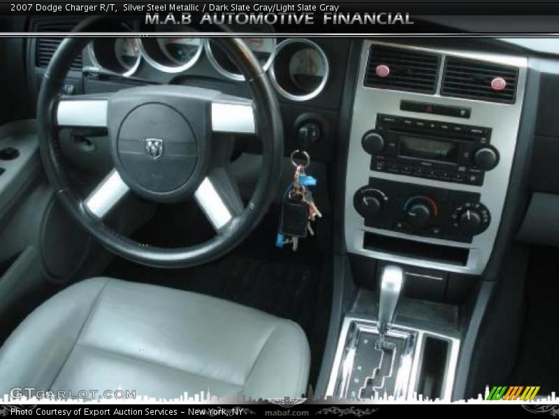 Silver Steel Metallic / Dark Slate Gray/Light Slate Gray 2007 Dodge Charger R/T
