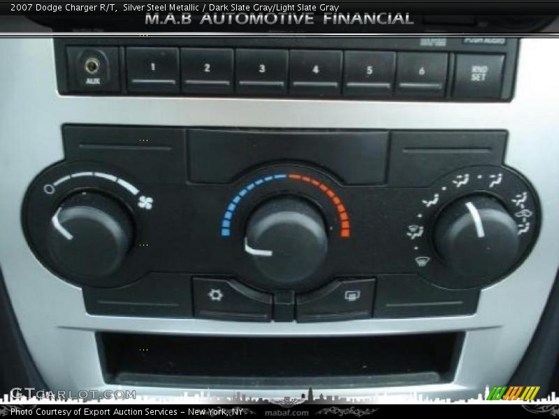 Silver Steel Metallic / Dark Slate Gray/Light Slate Gray 2007 Dodge Charger R/T