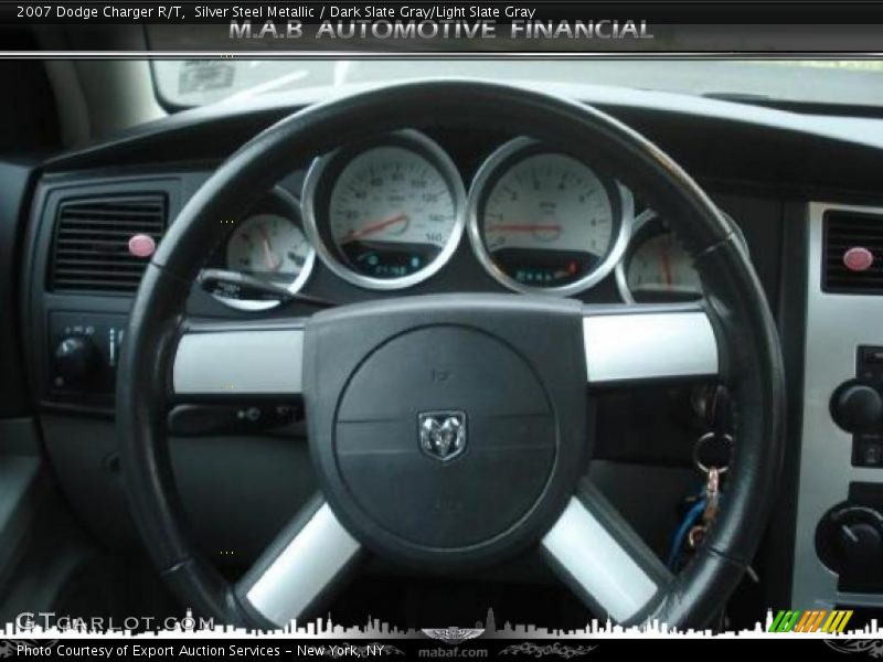 Silver Steel Metallic / Dark Slate Gray/Light Slate Gray 2007 Dodge Charger R/T