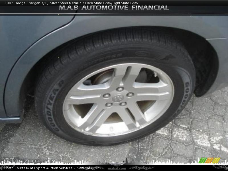Silver Steel Metallic / Dark Slate Gray/Light Slate Gray 2007 Dodge Charger R/T