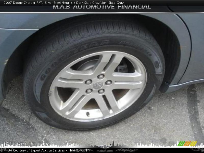 Silver Steel Metallic / Dark Slate Gray/Light Slate Gray 2007 Dodge Charger R/T