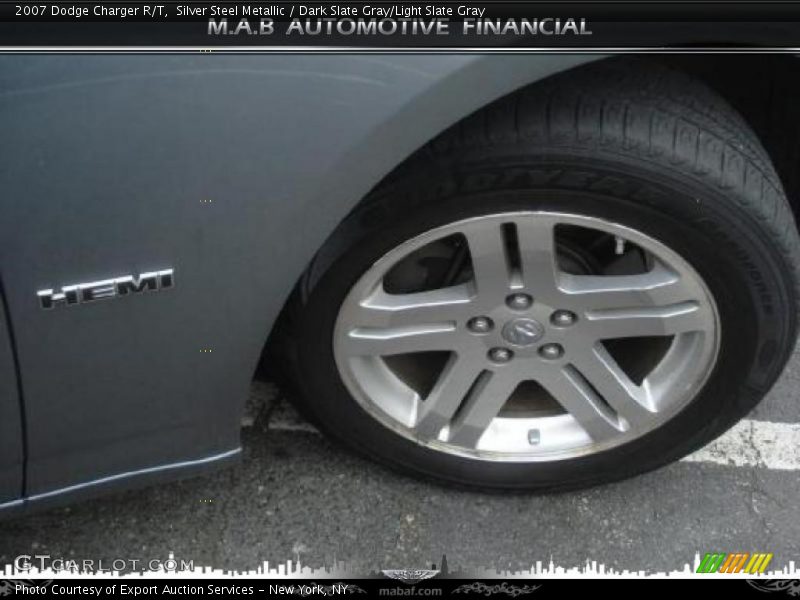 Silver Steel Metallic / Dark Slate Gray/Light Slate Gray 2007 Dodge Charger R/T