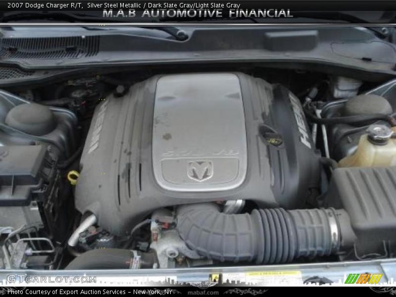 Silver Steel Metallic / Dark Slate Gray/Light Slate Gray 2007 Dodge Charger R/T