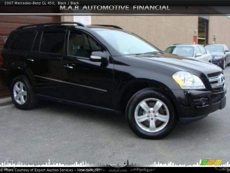Black / Black 2007 Mercedes-Benz GL 450