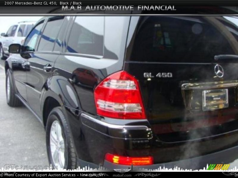 Black / Black 2007 Mercedes-Benz GL 450