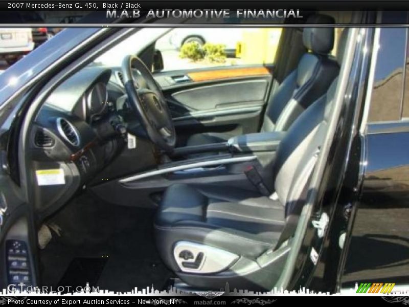 Black / Black 2007 Mercedes-Benz GL 450