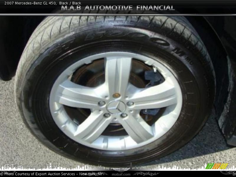 Black / Black 2007 Mercedes-Benz GL 450