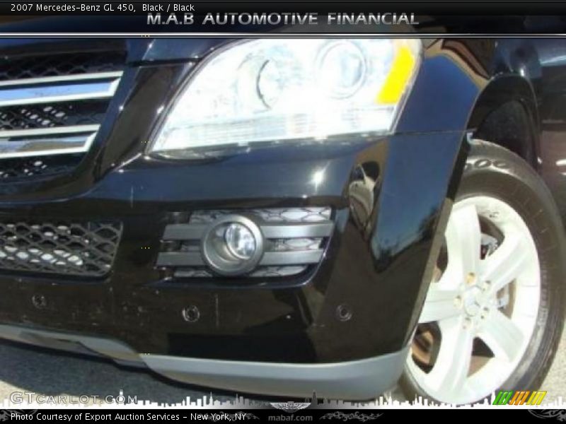 Black / Black 2007 Mercedes-Benz GL 450