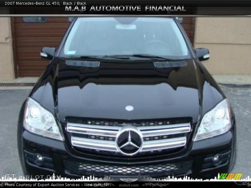 Black / Black 2007 Mercedes-Benz GL 450