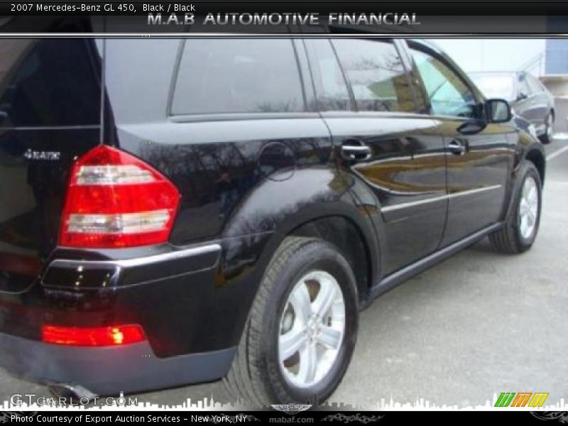 Black / Black 2007 Mercedes-Benz GL 450