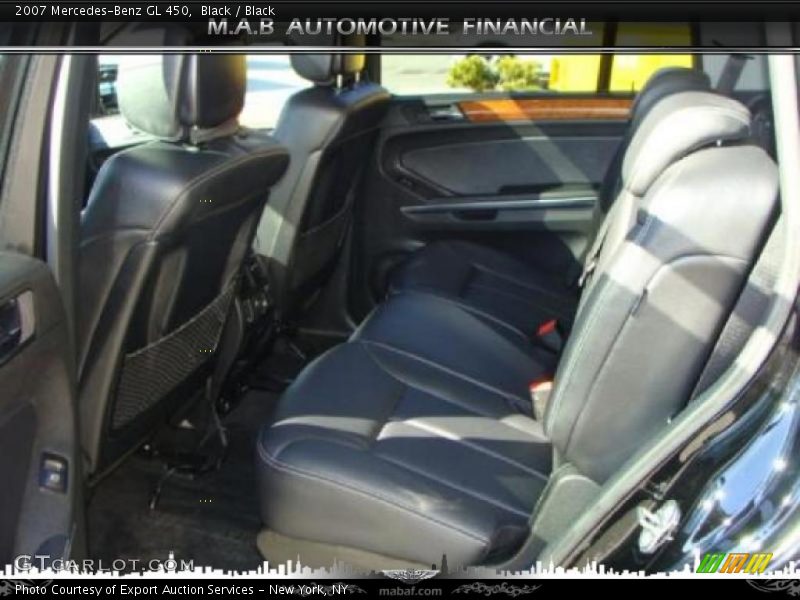 Black / Black 2007 Mercedes-Benz GL 450