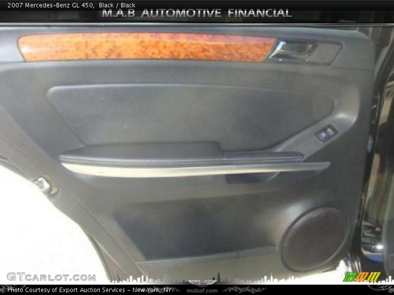 Black / Black 2007 Mercedes-Benz GL 450