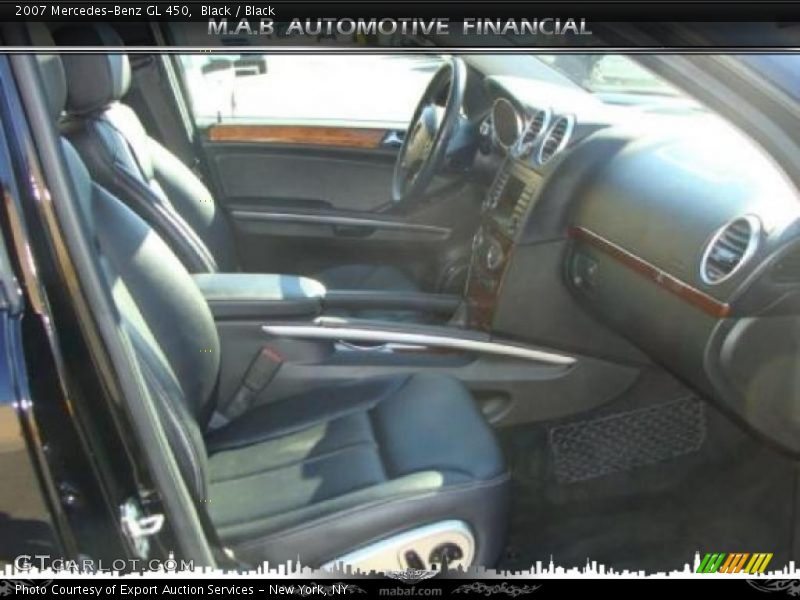 Black / Black 2007 Mercedes-Benz GL 450