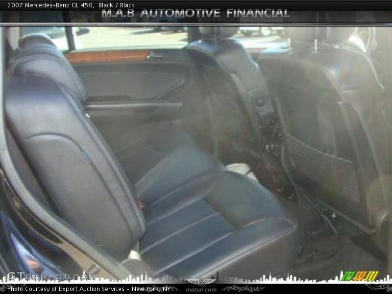 Black / Black 2007 Mercedes-Benz GL 450