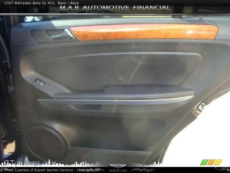 Black / Black 2007 Mercedes-Benz GL 450