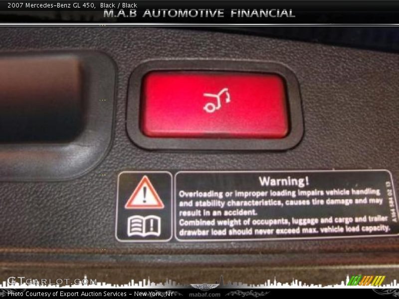 Black / Black 2007 Mercedes-Benz GL 450
