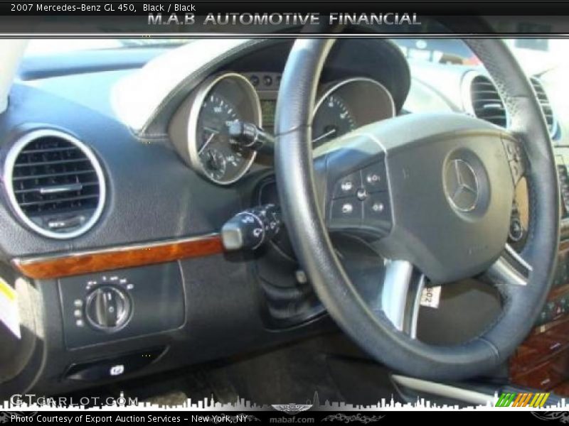 Black / Black 2007 Mercedes-Benz GL 450