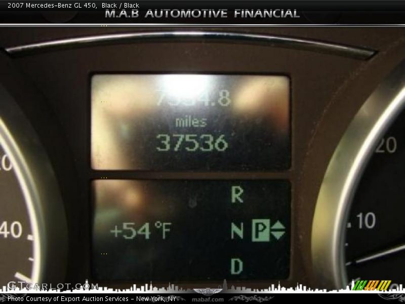 Black / Black 2007 Mercedes-Benz GL 450