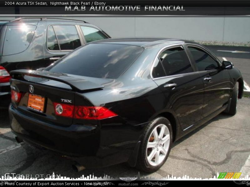 Nighthawk Black Pearl / Ebony 2004 Acura TSX Sedan