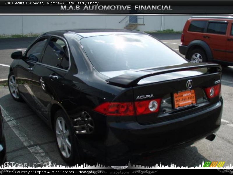 Nighthawk Black Pearl / Ebony 2004 Acura TSX Sedan