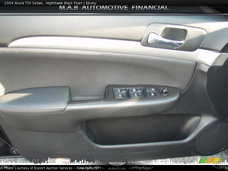 Nighthawk Black Pearl / Ebony 2004 Acura TSX Sedan