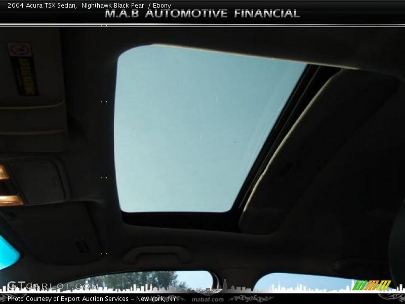 Nighthawk Black Pearl / Ebony 2004 Acura TSX Sedan