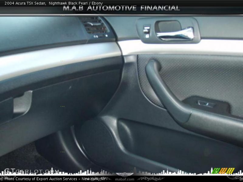 Nighthawk Black Pearl / Ebony 2004 Acura TSX Sedan