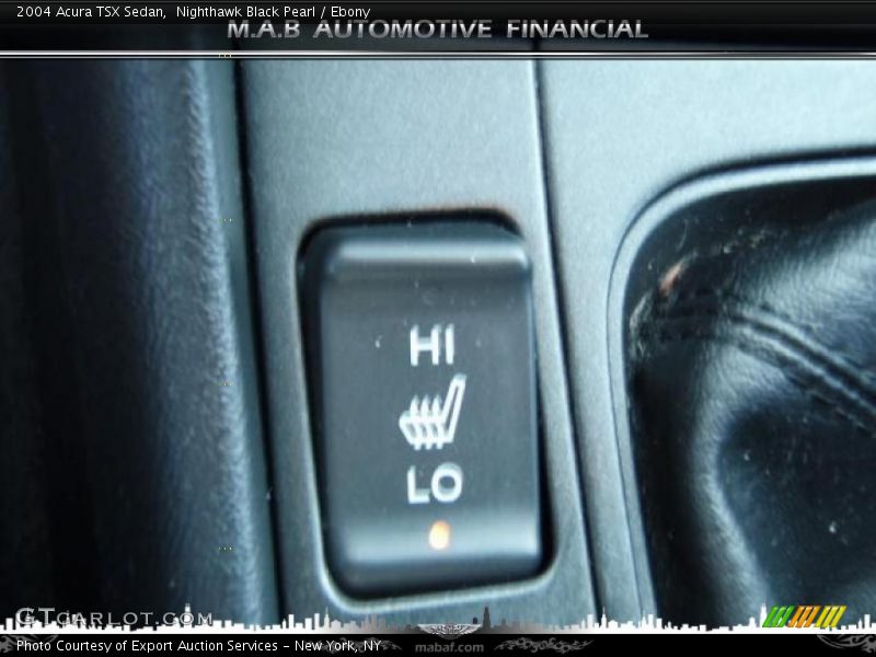 Nighthawk Black Pearl / Ebony 2004 Acura TSX Sedan