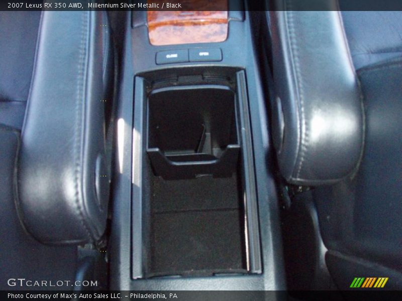 Millennium Silver Metallic / Black 2007 Lexus RX 350 AWD