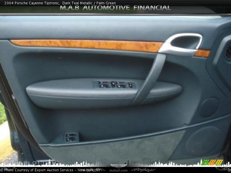 Dark Teal Metallic / Palm Green 2004 Porsche Cayenne Tiptronic