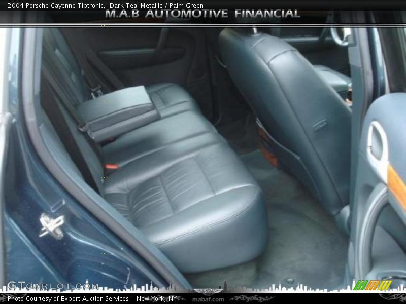 Dark Teal Metallic / Palm Green 2004 Porsche Cayenne Tiptronic