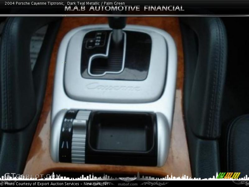 Dark Teal Metallic / Palm Green 2004 Porsche Cayenne Tiptronic