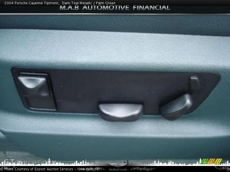 Dark Teal Metallic / Palm Green 2004 Porsche Cayenne Tiptronic