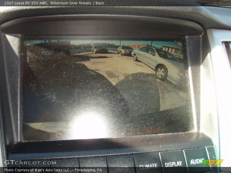 Millennium Silver Metallic / Black 2007 Lexus RX 350 AWD